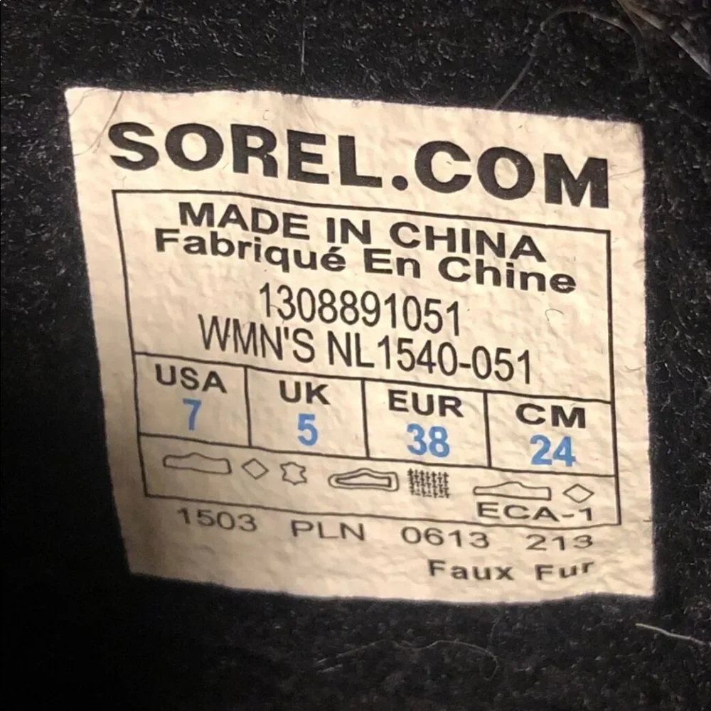 Sorel Joan Of The Arctic LL1804-206 Women's Boots Size US 7 - Picture 5 of 6